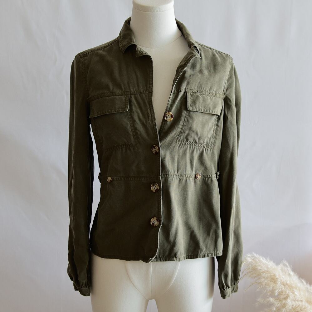 And other stories army green light-weight jacket size 2 XS